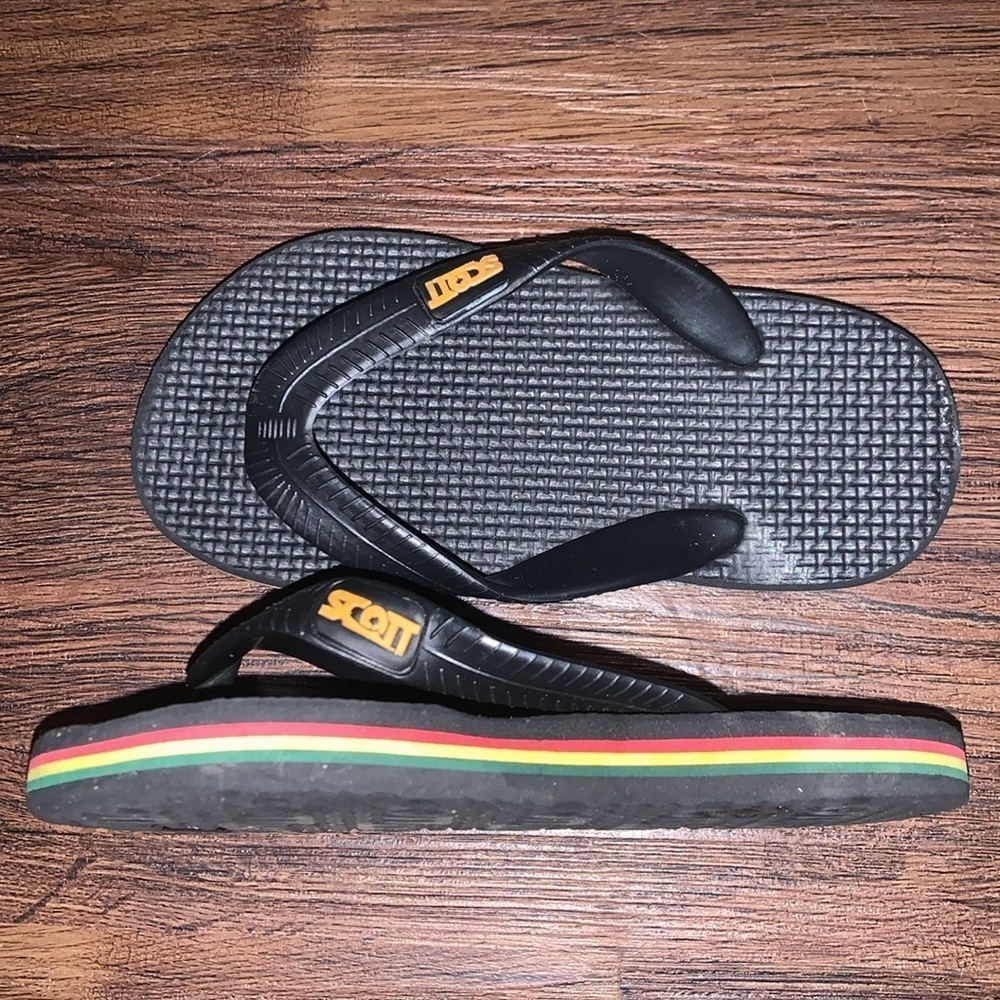 Scott flip flop sandals size‎ 10/11c - Picture 2 of 3